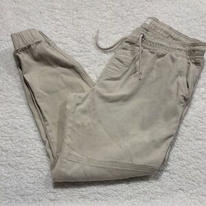 Men's Tan Jogger Pants